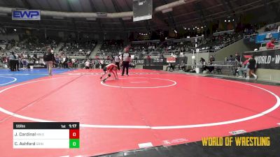 55 lbs Round Of 16 - Jaxon Cardinal, MN Elite vs Chance Ashford, Grindhouse