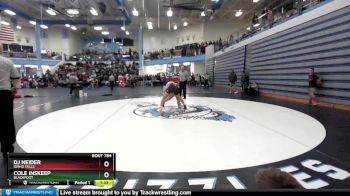 145 lbs Semifinal - Cole Inskeep, Blackfoot vs DJ Neider, Idaho Falls