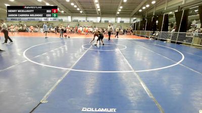 152 lbs Rr Rnd 3 - Henry McElligott, MetroWest United Red vs Jaiison Cabrera Melendez, KongKrete Wrestling Academy
