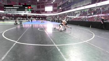 138 lbs Cons. Round 2 - Jacob Widman, Kuna vs Jonathan Wimett, Boise