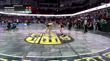 125 lbs Champ. Round 1 - Natalie Ruth, Meadows Valley vs Zoe McGuire, Meridian