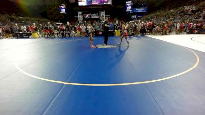 112 lbs Cons 32 #2 - Kaylyn Harrill, NE vs Phoebe Gutierrez, CO