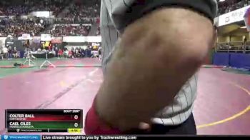 Champ. Round 1 - Colter Ball, Fort Benton vs Cael Giles, Fairfield/Augusta