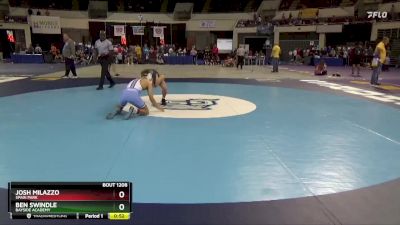 132 Elite Varsity Cons. Round 2 - Josh Milazzo, Spain Park vs Ben Swindle, Bayside Academy