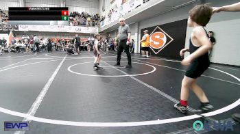 49 lbs Consi Of 8 #2 - Stone Charlton, Beggs Youth Wrestling Program vs Archer Collett, Eufaula Ironheads Wrestling Club