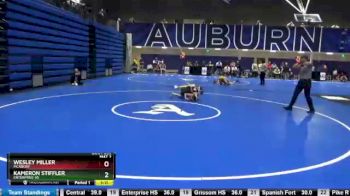 113 lbs Quarterfinal - Kameron Stiffler, Enterprise HS vs Wesley Miller, Mcadory