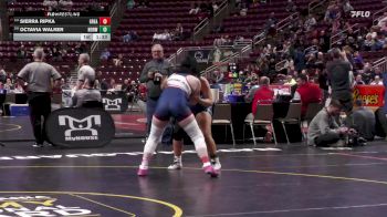 170 lbs First Round - Sierra Ripka, Greater Nanticoke-G vs Octavia Walker, Norwin-G