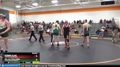 JV Boys-21 lbs Round 1 - Rylan Sullivan, Cedar Rapids Kennedy vs Robbie Glab, Dubuque Hempstead