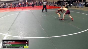 93 lbs Quarterfinals (8 Team) - Jace Hoffmann, Springfield vs Kash Ward, Grand Rapids