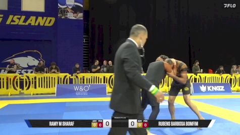 Rubens Barbosa Bomfim vs Ramy M Sharaf 2025 Pan IBJJF Jiu-Jitsu No-Gi Championship