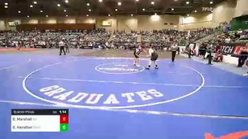 Quarterfinal - Gerard Marshall, Institute Of Combat vs Grady Hamilton, Salem Elite Mat Club