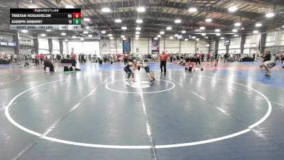 120 lbs Consi Of 64 #2 - Tristan Kosiavelon, MA vs Joseph Drewry, TN