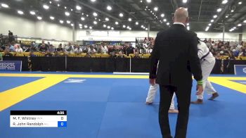 Marcus F. Whitney vs Richard John Randolph 2024 World Masters IBJJF Jiu-Jitsu Championship