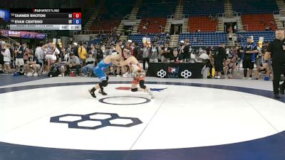 113 lbs Cons. Sub-rd Of 16 - Tanner Rhoton, Kansas vs Evan Centeno, Utah