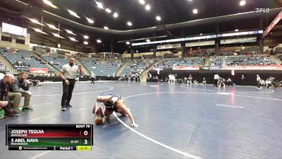 174 lbs Champ. Round 1 - 3 Abel Nava, Providence vs Joseph Teguia, Graceland