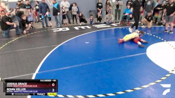 49 lbs Round 3 - Ronin Keller, Bethel Freestyle Wrestling Club vs Joshua Grace, Nikiski Freestyle Wrestling Club