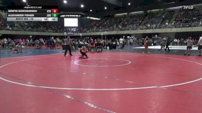 78 lbs Quarterfinal - Griifin Doroshenko, Springbrook vs Alexander Fisher, Jersey Shore