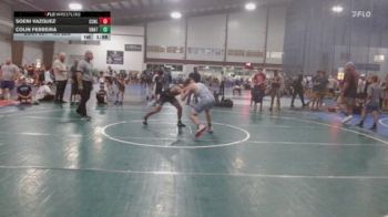 128 lbs Quarterfinal - Soeni Vazquez, Cunliffes Corner vs Colin Ferreira, Unattached