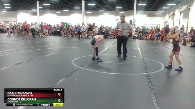 60 lbs Round 1 (4 Team) - Beau McKeown, Quaker Nation Black vs Connor Killoran, Savage WA