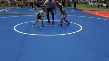 43 lbs Prelims - Reynaldo Gallegos, NM Gold vs Jaxsyn James, Norman Grappling