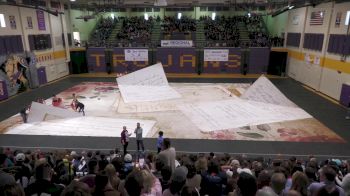 Cleveland HS (NC) "Clayton NC" at 2025 WGI Guard Charlotte Regional