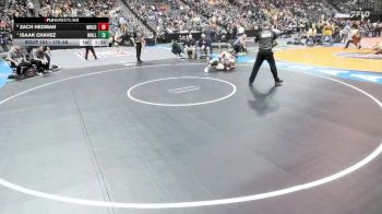 175-3A Quarterfinal - Isaak Chavez, Mullen vs Zach Hedman, Moffat County