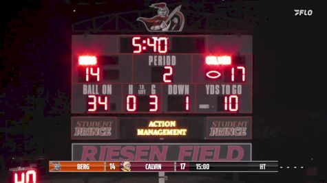 Replay: Calvin vs Heidelberg | Sep 20 @ 7 PM