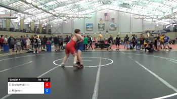 110 kg Consi Of 4 - Caspian Grabowski, Unattached vs Jaren Rohde, Team Wisconsin