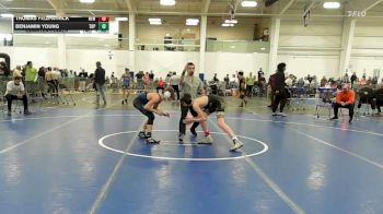 106 lbs Quarterfinal - Thomas Fitzpatrick, New England Gold WC vs Benjamin Young, Top Flight Wr Ac