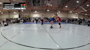 140 lbs Cons. Round 6 - Katelyn Norris, Big Walnut vs Bridgette Rice, St. Johns Jr. High School High And High School