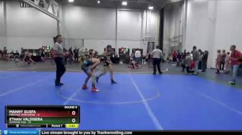 96 lbs Round 9 (10 Team) - Ethan Valdisera, Diamond Fish vs Manny Gusfa, Prestige Worldwide