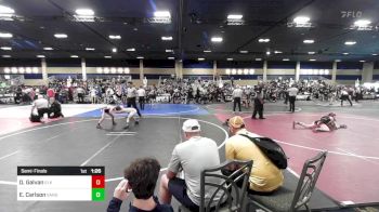 66 lbs Semifinal - Dominic Galvan, Elk Grove Wr Acd vs Easton Carlson, Sanderson Wr Acd