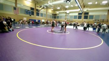 155lbs Champ. Round 2 - Emma Thompson, Moses Lake (Girls) vs Linley Wolfard-Henry, Klahowya (Girls)