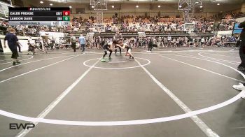 84-92 lbs Semifinal - Caleb Frease, Crutchmer Wrestling vs Landon Dass, Shelton Wrestling Academy