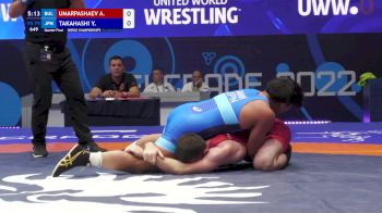 79 kg 1/4 Final - Ali Pasha Ruslanovich Umarpashaev, Bulgaria vs Yudai Takahashi, Japan