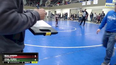 55 lbs Placement (4 Team) - Huck Jensen, Springfield vs Conley Kern, NYM (New York Mills)