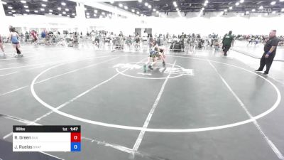 98 lbs Final - Robert Green, Silverback WC vs Josiah Ruelas, Shafter Youth Wrestling
