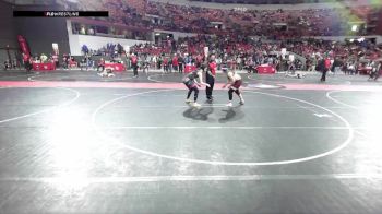 152 lbs Semifinal - Ameillia Faymoville, Waupun Youth Wrestling vs Nalani Rodgers, De Soto Wrestling
