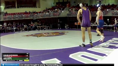 132 lbs Semis & 3rd Wb (16 Team) - Alex Gates, Grand Island vs Caeleb Hutchinson, Manhattan HS