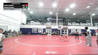 64 lbs Rr Rnd 1 - Vaira Connor, Steel Valley Vixens - K6 vs Joshua Rivera, Grit Mat Club - K6