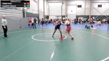 285 lbs Cons. Semi - Owen Plog, Crawford vs Alberto Cedillo, Broomfield High School