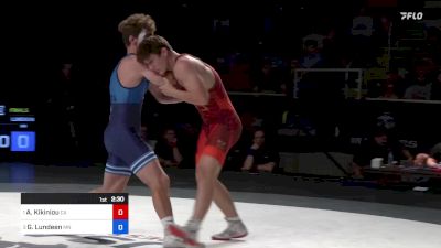 165 lbs Final - Aliaksandr Kikiniou, CA vs Griffin Lundeen, MN