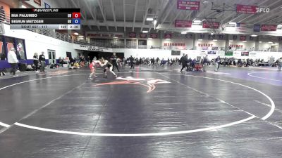 117 lbs Champ. Round 3 - Mia Palumbo, Unattached vs Sigrun Metzger, Ottawa University