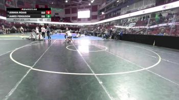 175 lbs Semifinal - Joshua Rojas, Caldwell vs James Ferguson, Eagle