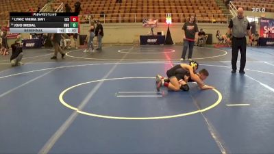 68 lbs Semifinal - JoJo Medal, Neighborhood Wrestling Club vs Lyric Vieira SW1, Graham Future Falcons