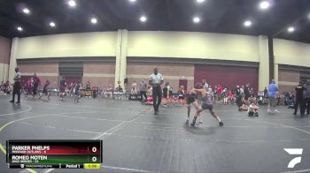 70 lbs Round 4 (6 Team) - Romeo Moten, Ohio Heroes vs Parker Phelps, Missouri Outlaws