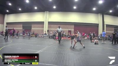 70 lbs Round 4 (6 Team) - Romeo Moten, Ohio Heroes vs Parker Phelps, Missouri Outlaws