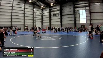 66 lbs Final - Ainslee Kerr, Queens Of The Corn Red vs Claire Hammond, The Fort Lady Hammers