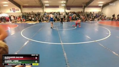 190 lbs Champ. Round 1 - Gabriel Labbe, Thunder Basin High School vs Alexander Galvan, Douglas