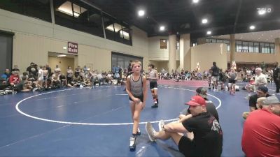 75 lbs Round 5 (6 Team) - Bo Callicot, IronClad WC vs AJ Rogers, North DeSoto Red WA